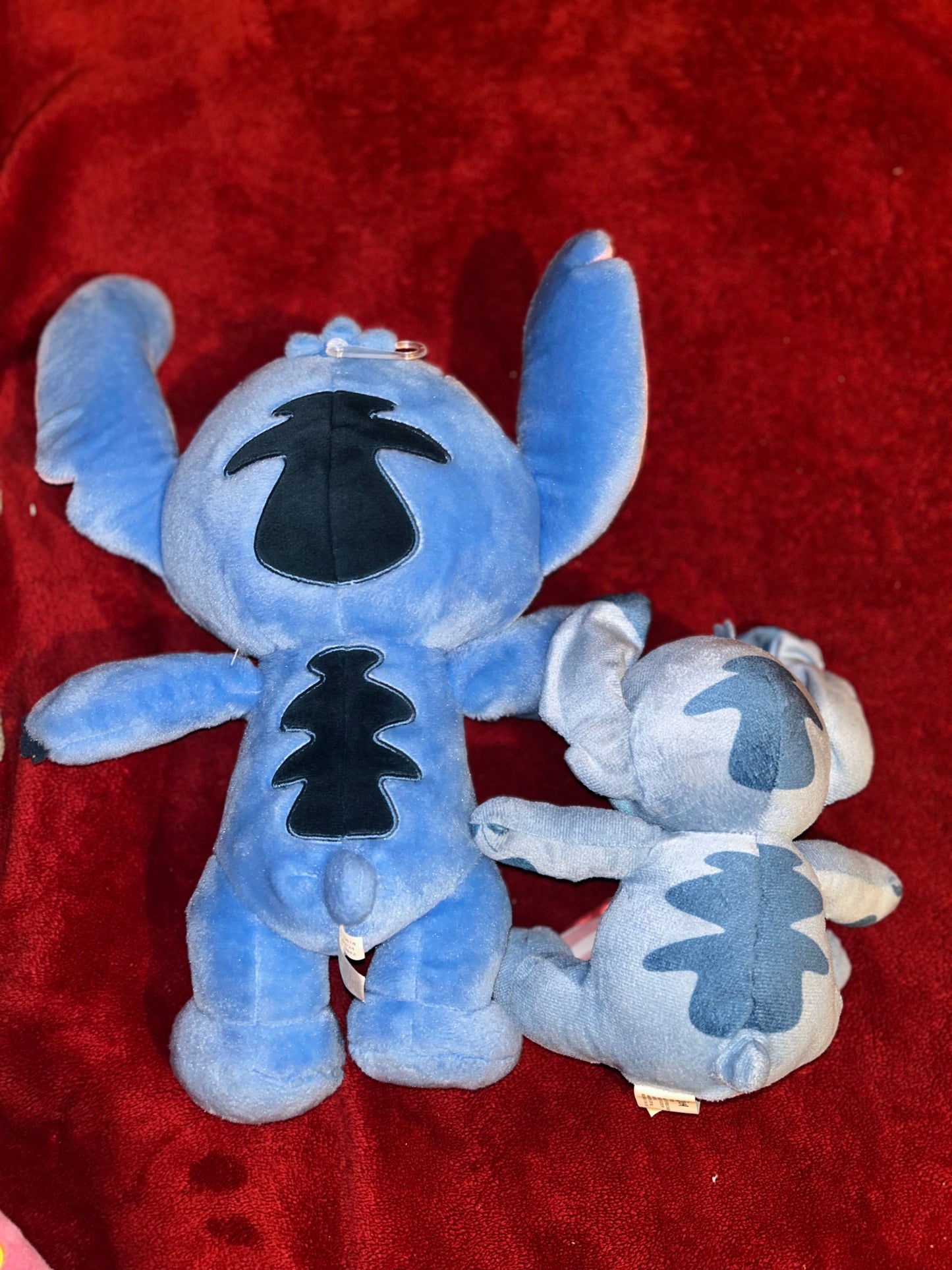 blue stitch plushy