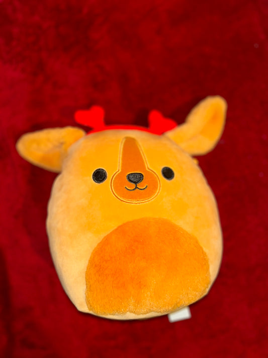 cute brown squish mallow dog