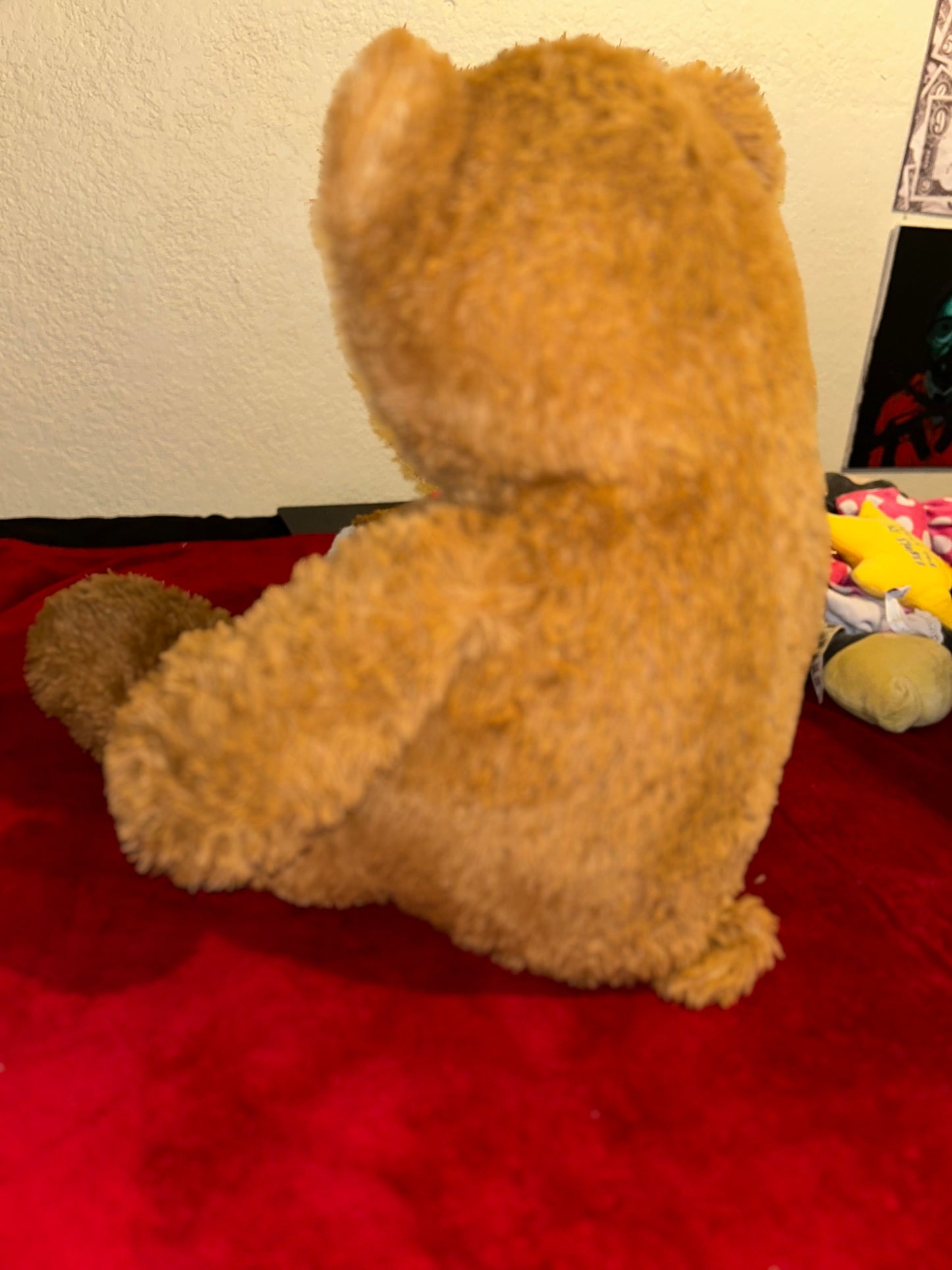giant brown teddy bear