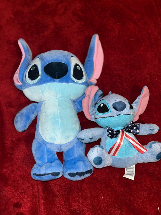 blue stitch plushy
