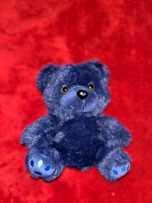 small blue bear