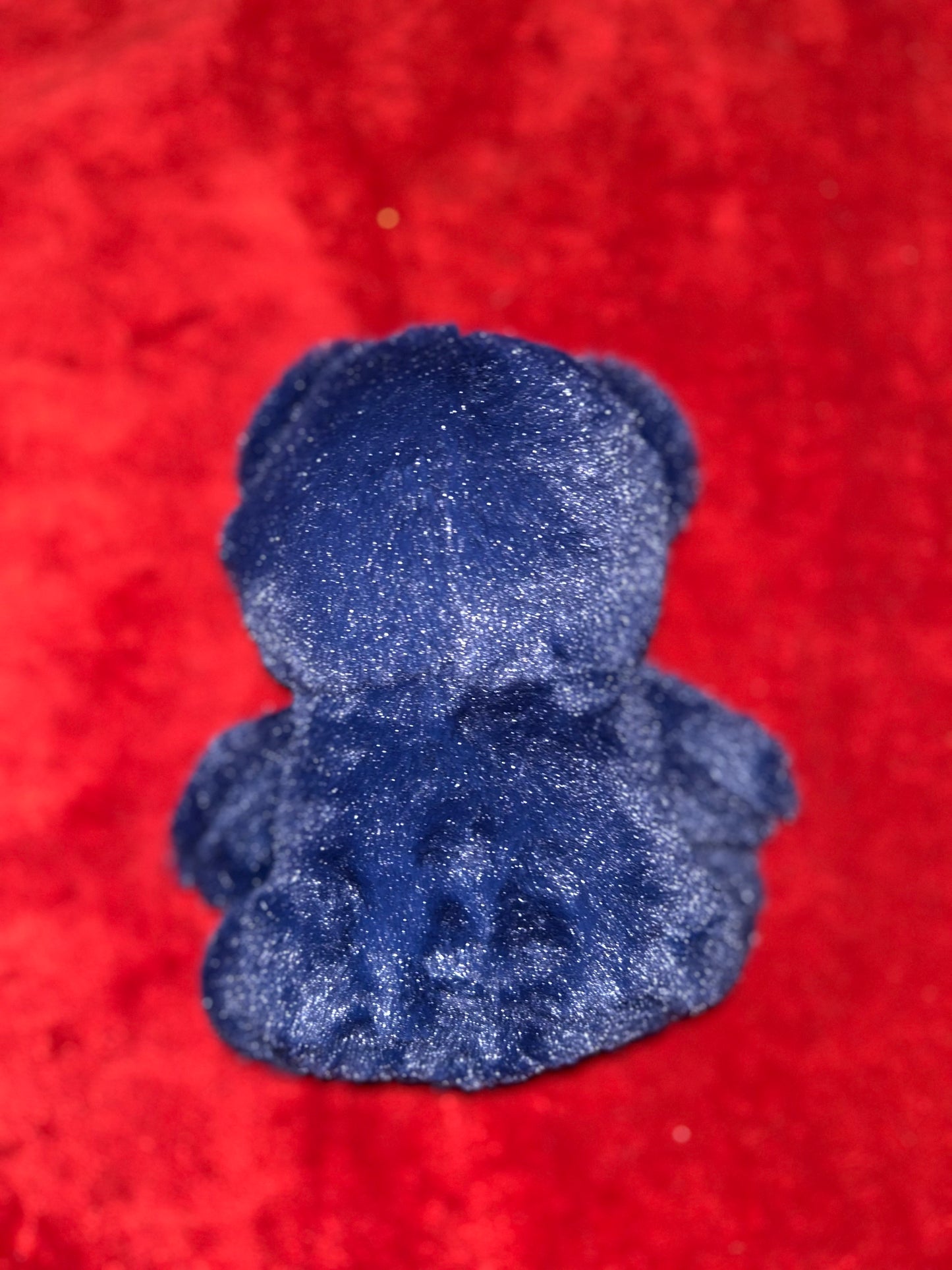 small blue bear
